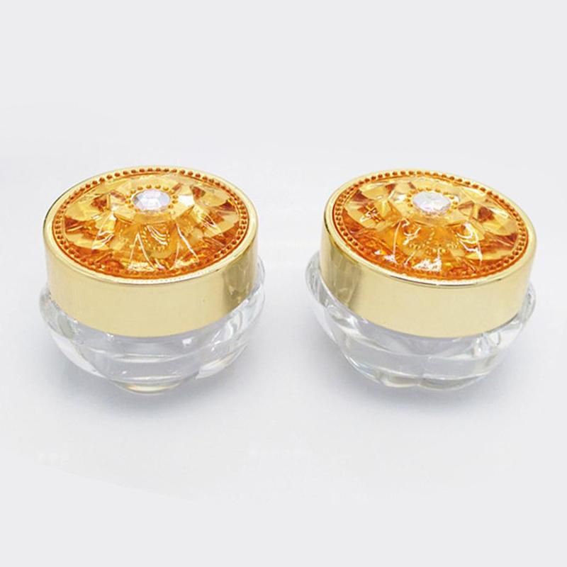 in Stock Wholesale 5g 10g Cosmetic Packaging Acrylic Cosmetic Cream Jar for Skin Care Containers