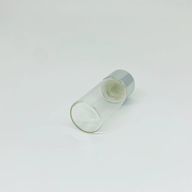 China Manufactory Cosmetic Glass Vial Bottle with Cap for Essential Oil Sample Bottle