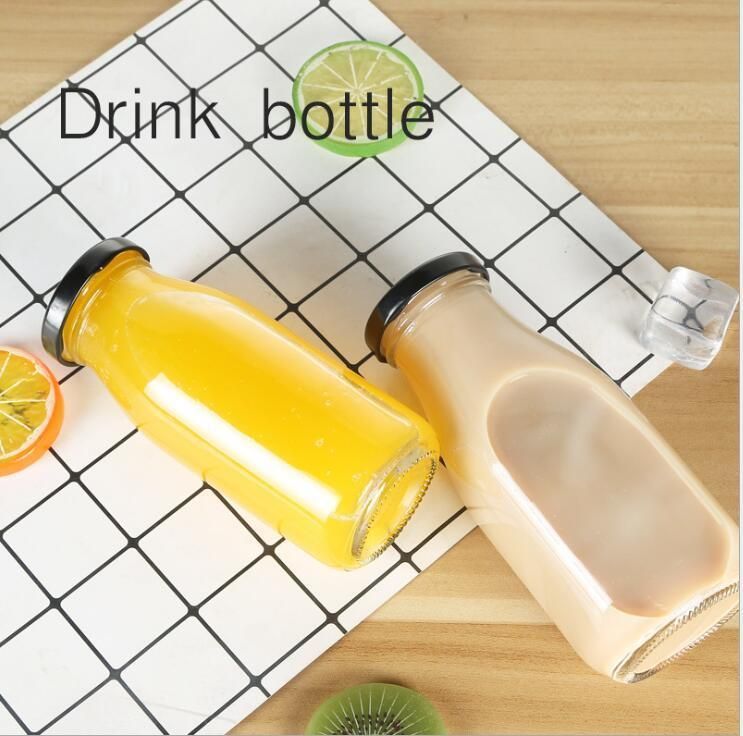 250ml Glass Juice Bottle with Metal Cap