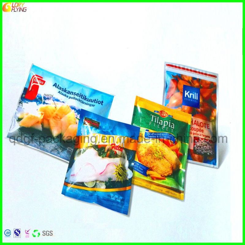 Microwave Pouch with Zipper for Packing Sea Foods/ Food Packaging Bag