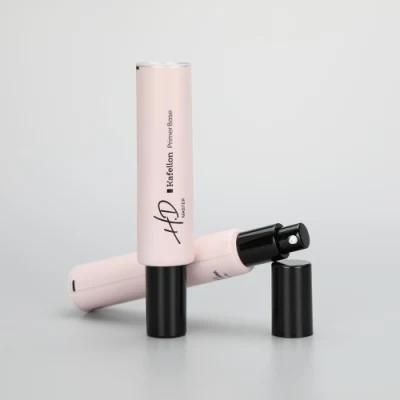 Cosmetic Abl Aluminum Tube with Cream Pump and Cover