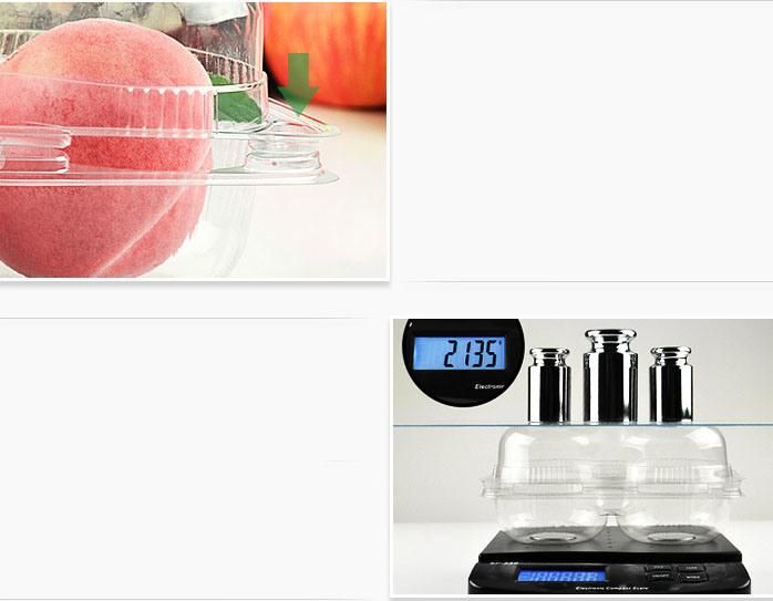 blister packaging clear disposable plastic fruit fresh PVC clamshell