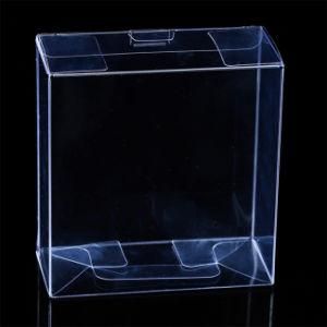 Folding Gift Clear Pet PVC Transparent Plastic Packing Box