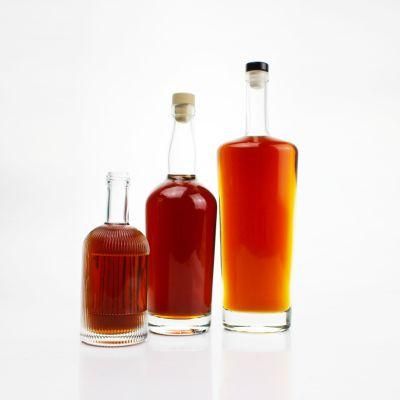 Wholesale Cheap 375ml Clear Glass Wine Bottle Glass Honey Jar