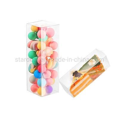 Custom Transparent PVC Party Favor Candy Clear Acetate Boxes