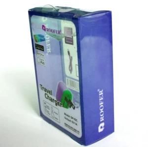 Custom Made Printed PVC PP Pet Plastic Box for Electronics Packaging