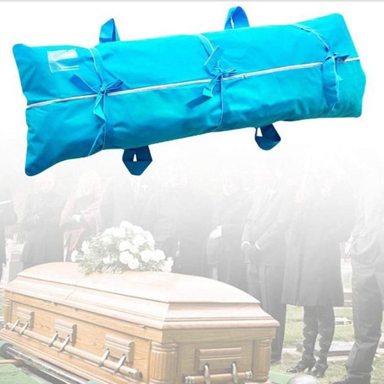 Disposable Custom Biodegradable Body Bag Corpse 6 Handle Body Bags