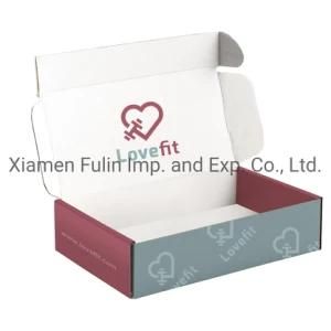 Paper Fancy Corrugated Promotion Express Postage Postal Mailer Delivery Box