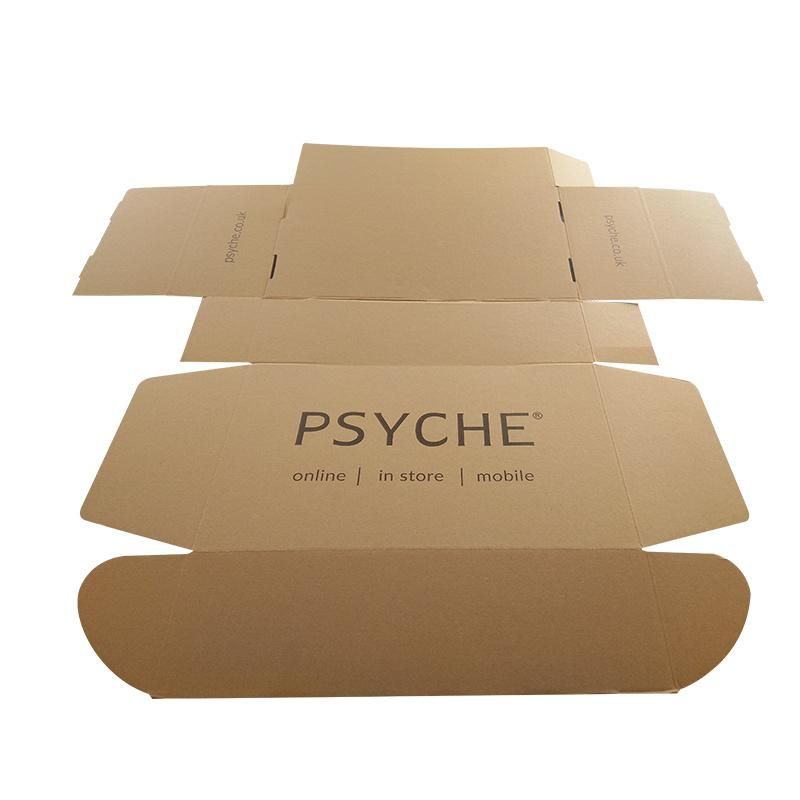 Custom Eco Friendly Color Printing Corrugated Carton Kraft Paper Packaging Shipping Mailing Box