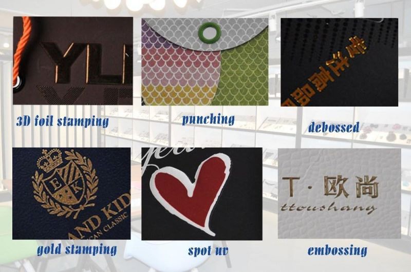 New Style Custom Cheap Printed Hang Tags for Garment