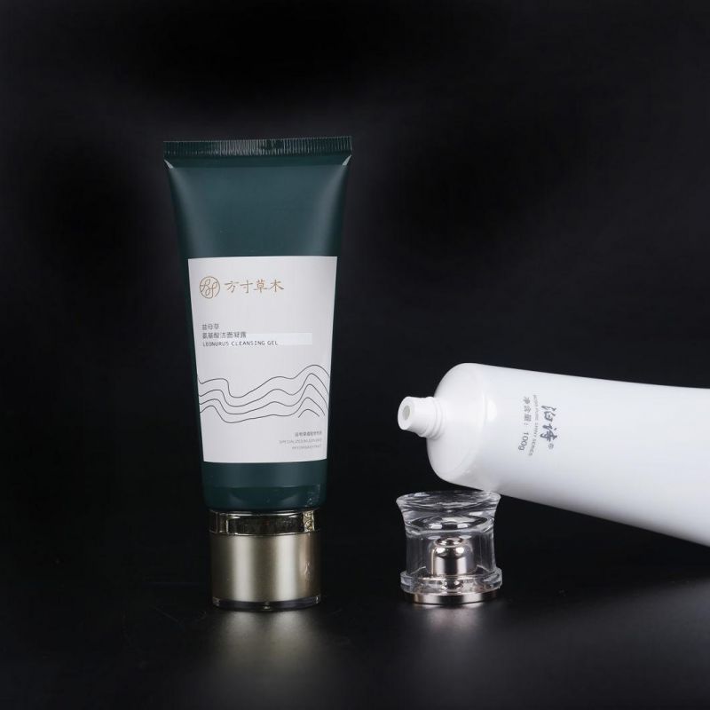 Hot Sale Empty Clear Cosmetic Soft Squeeze Packaging Tube