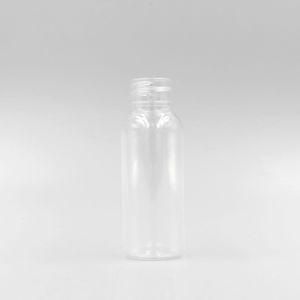 30ml Clear Pet Boston Round Bottle with 20-410 Neck Finish