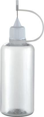Pet03 10ml Factory Plastic Pet Dispenser Packaging Water E-Juice Needle Cap Bottles for Essential Oil Sample