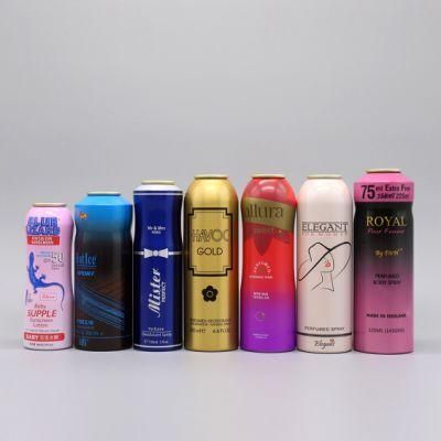 Eco-Friendly Small Package Tank OEM Aluminum Bottle Empty Aerosol Can