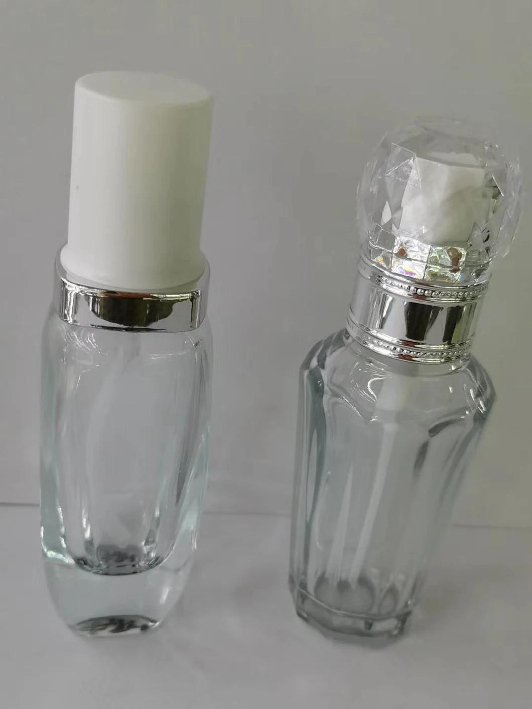 Ds006  24K Gold Cosmetic Glass Bottle Have Stock