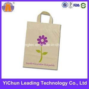 Fashionable Biodegradable Recyclable Polyester Plastic Shopping Gift Handle Bag