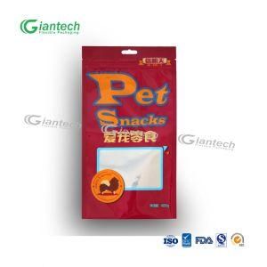China Factory Plastic Three Side Seal Bag for USA