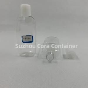 115ml Neck Size 20mm Pet Plastic Cosmetic Bottle with Screwing Cap