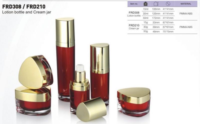 2021 New Products 15ml 30ml 50ml Plastic Cosmetic Bottle China Cosmetic Packaging Empty Cosmetic Lotion Bottle