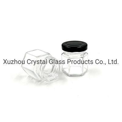 1.5 Oz 45ml Mini Small Food Jam Honey Storage Jar Glass Jar for Packaging