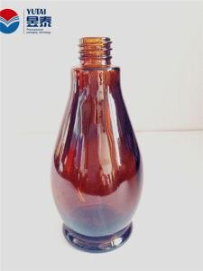 20ml/30ml/50ml Amber Single Gourd Shape Glass Bottle