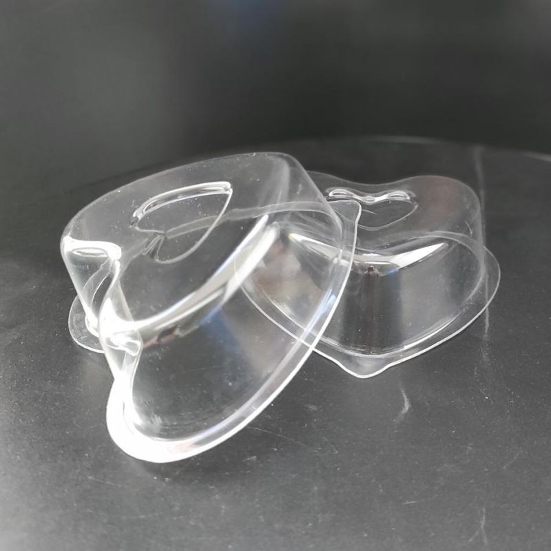 Clear Heart Shape Plastic Box Blister Small Tray