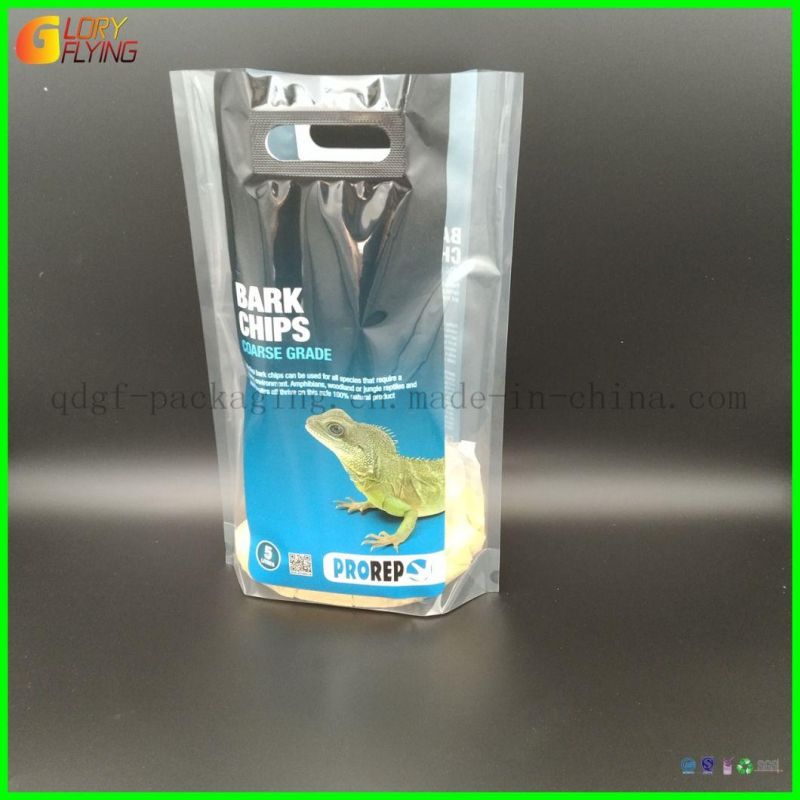 Pet Food Plastic Bag with Hand Ironing Handle