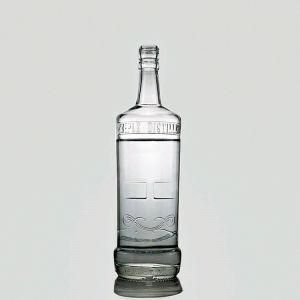 1000ml Hot Sell Good Quality Vodka Glass Bottle