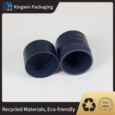 Recyclable Kraft Brown Paper Tube Custom Printing Food Grade Green Tea/ Coffee Bean/ Nutrition Powder Packaging Screen Printing
