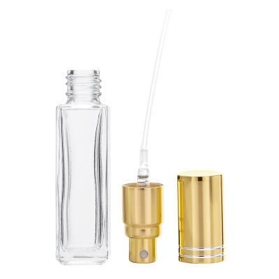 4ml 8ml Refillable Bottles Travel Transparent Glass Perfume Atomizer Empty Small Spray Bottle Toxic Free Safe Dropship