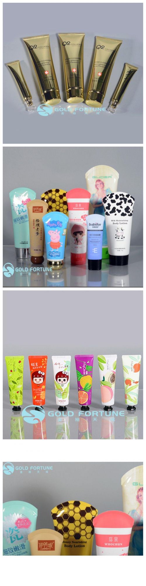 Luxury Cosmetic Hose Cream Lotion Tube packaging Tube