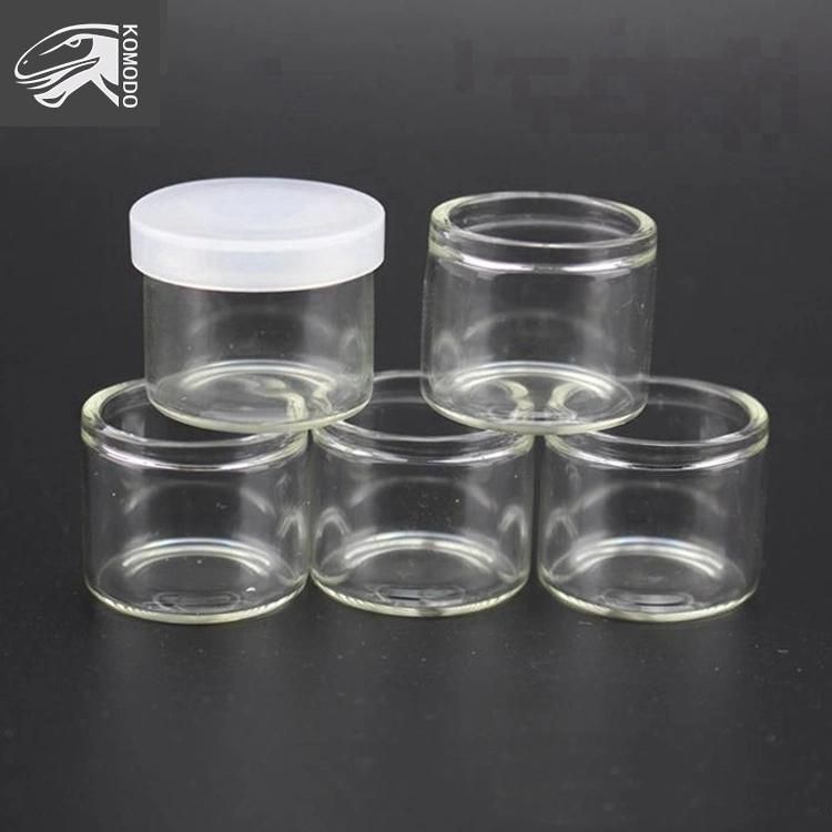 China Supplier Food Grade Latest 6ml Clear Glass Jar