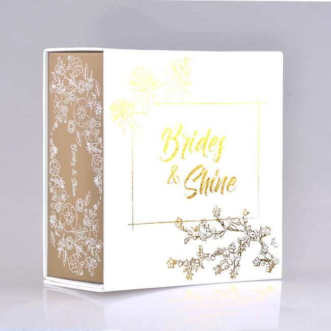 Full Color Printing Foldable Paper Flat Pack Gift Box