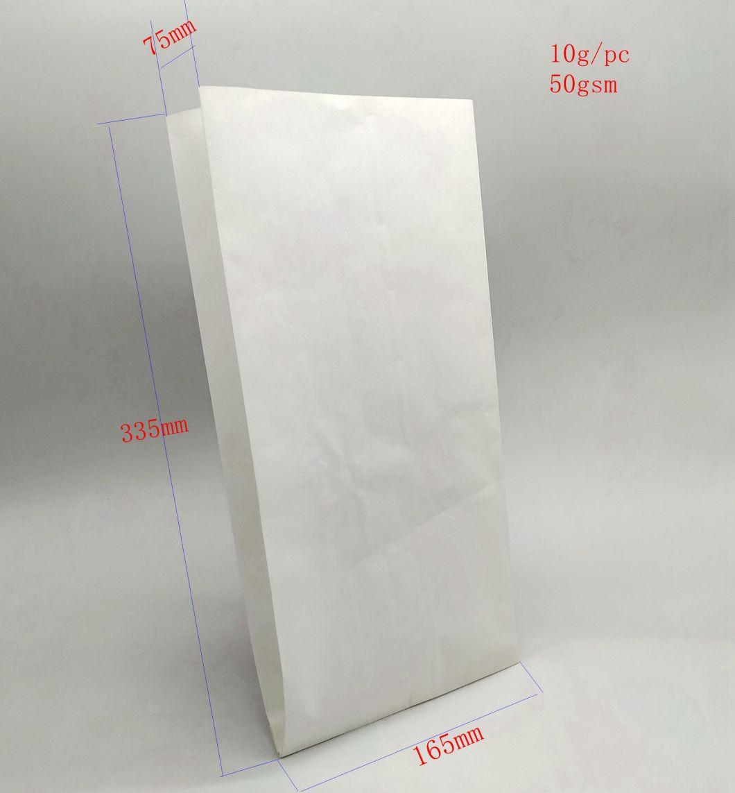 White Kraft Fried Chicken Packaging Bag Paper Bags