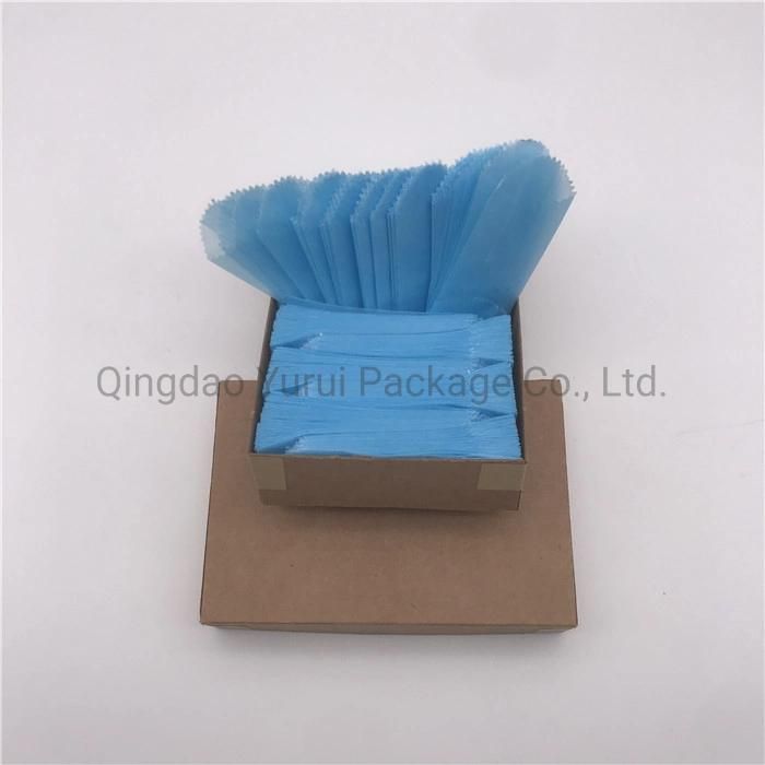 Custom 40g Greaseproof Wax Paper, Color Mini Wax Paper Bags, Vellum Glassiness Stamp Bags
