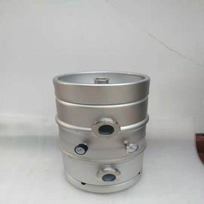 13.2 Gallon 50L Kegmenter 304 Stainless Steel Home Brewing Uni Tank Pressurise Ethanol Alcohol Inspection Keg