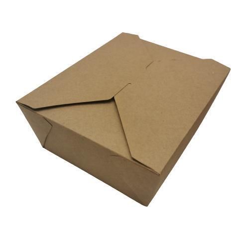 Biodegradable Take Away Kraft Paper Menu Boxes