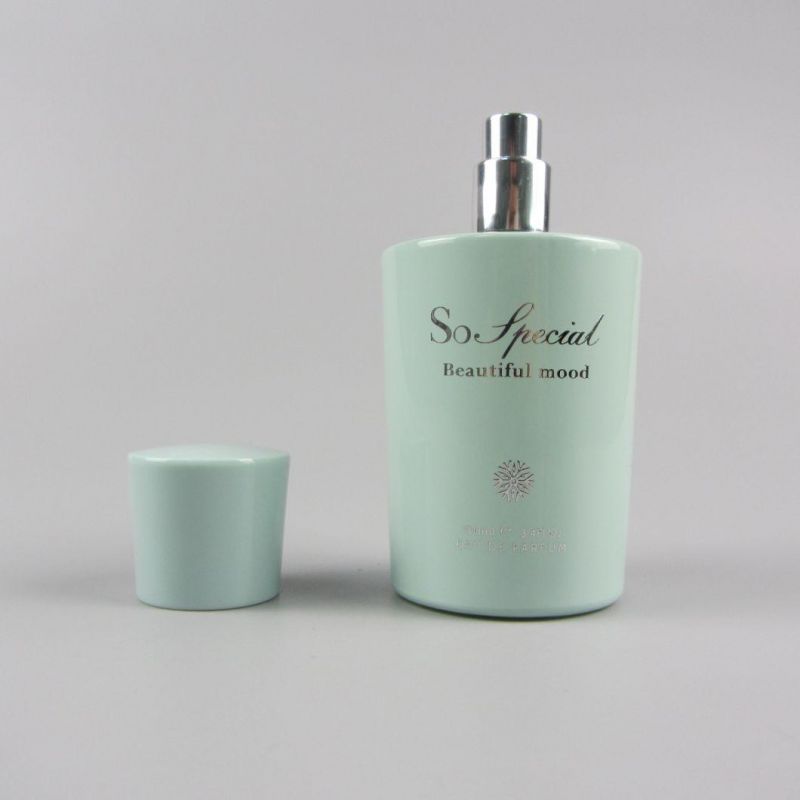 100ml Best Glass Perfume Spray Bottle with UV Metal Perfume Cap