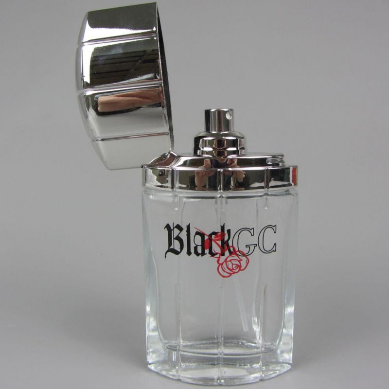 Free Sample Men 100ml Spray Bottle Glass Perfume Bottle