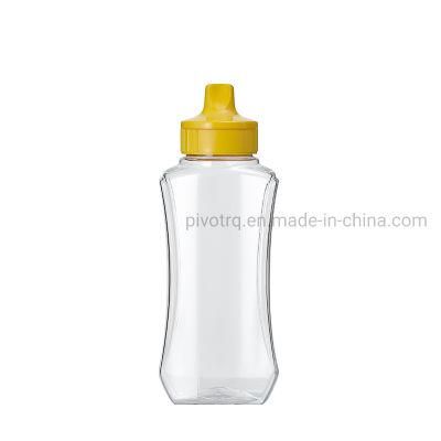 1000g 714ml Plastic Honey Squeeze Bottle with Lids for Honey Package