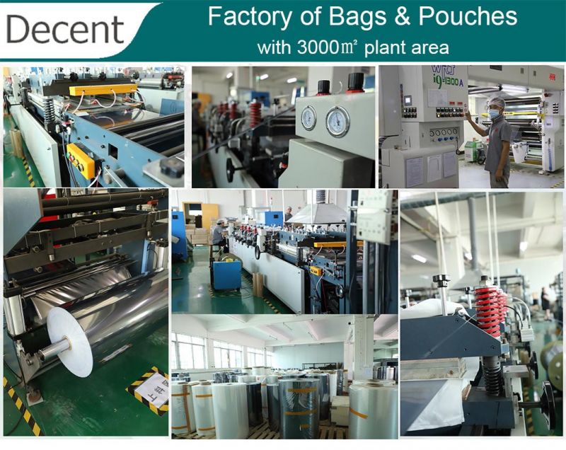 High Temperature Resistant Retort Pouch Food Vacuum Nylon Plastic Storage Bag Transparent Packaging Bag