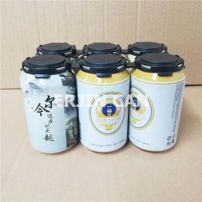 Six Pack 16oz Beer Can Holder Clip Handle Ring Carrier Protector for 473ml Can