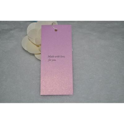 Women&prime;s Clothing Swing Tag for White Paper Hangtag