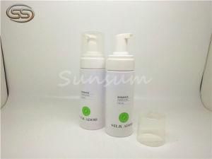 Cosmetic Pet Plastic White Color Bottle with Foam Pump
