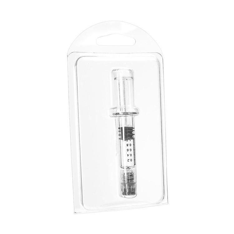 Luer Lock Glass syringe Clamshell Blister Packaging