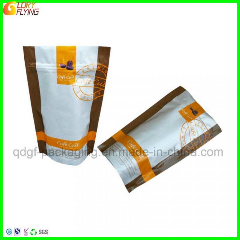 Standing Zipper Tea Bag for Packing Tea and Coffee/ Ziplock Coffee Packaging Pouch