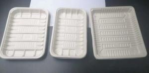 Eco-Friendly Bamboo Starch Food Tray Rice Tray Fruit Tray and Container