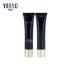 Customized Packaging Soft Squeeze Blace Color Plastic Products Tubes for Skincare