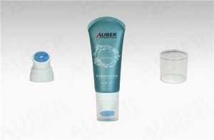 Plastic Squeezable Tubes Manufacturing for Cleanser with Silicone Massage Head