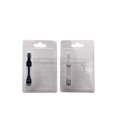 0.5ml 1ml Vape Cartridge Clear Blister Clamshell Packaging